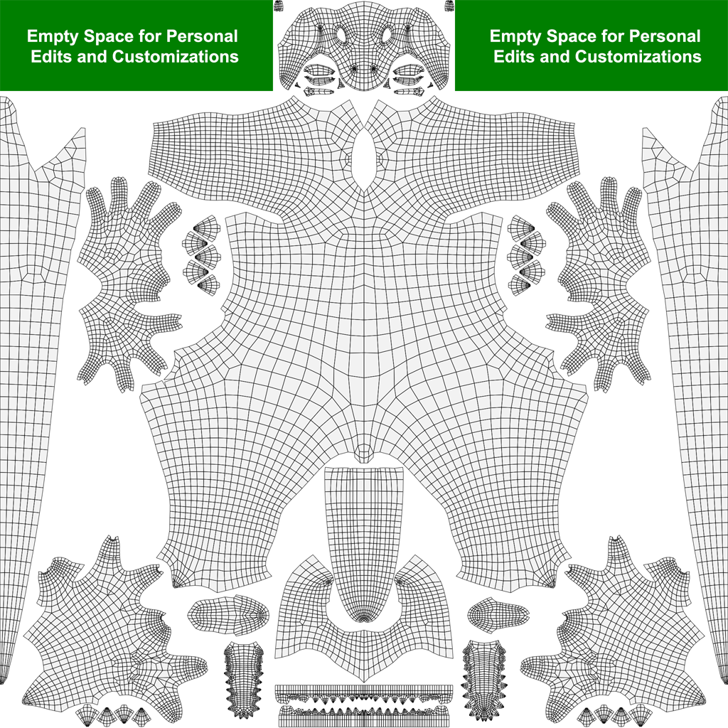 Vyrndrak UVs